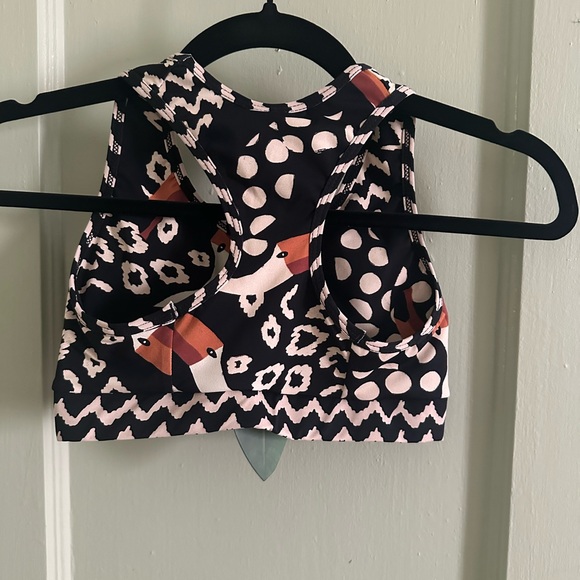 FARM Rio Women's Black Tucanissimo Top, Black Tucanissimo, XS. NWT - Picture 3 of 4